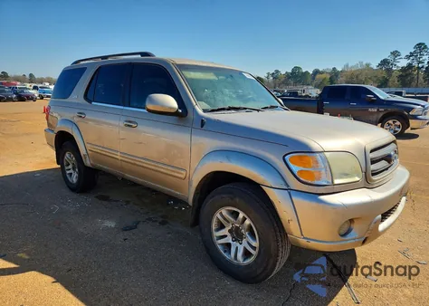 2003 Toyota Sequoia Sr5 z USA, uszkodzony, nr VIN 5TDZT34A43S147877